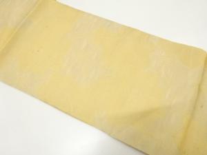 アンティーク　紗　楓模様織り出し全通袋帯（材料）
